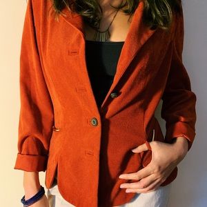 vintage blazer with removable shoulder pads
